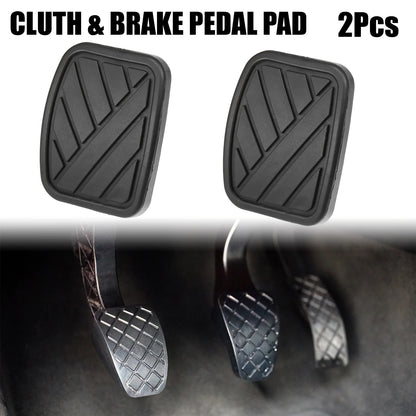 Anti-Slip Clutch Brake Pedal Covers for Suzuki SX4 (2007-2014) Black