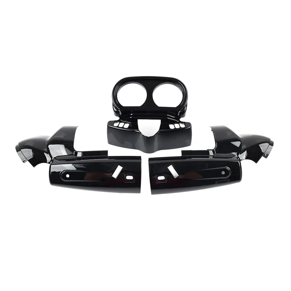 Instrument Housing Set Vivid Black for Harley Road Glide (2015-2023)