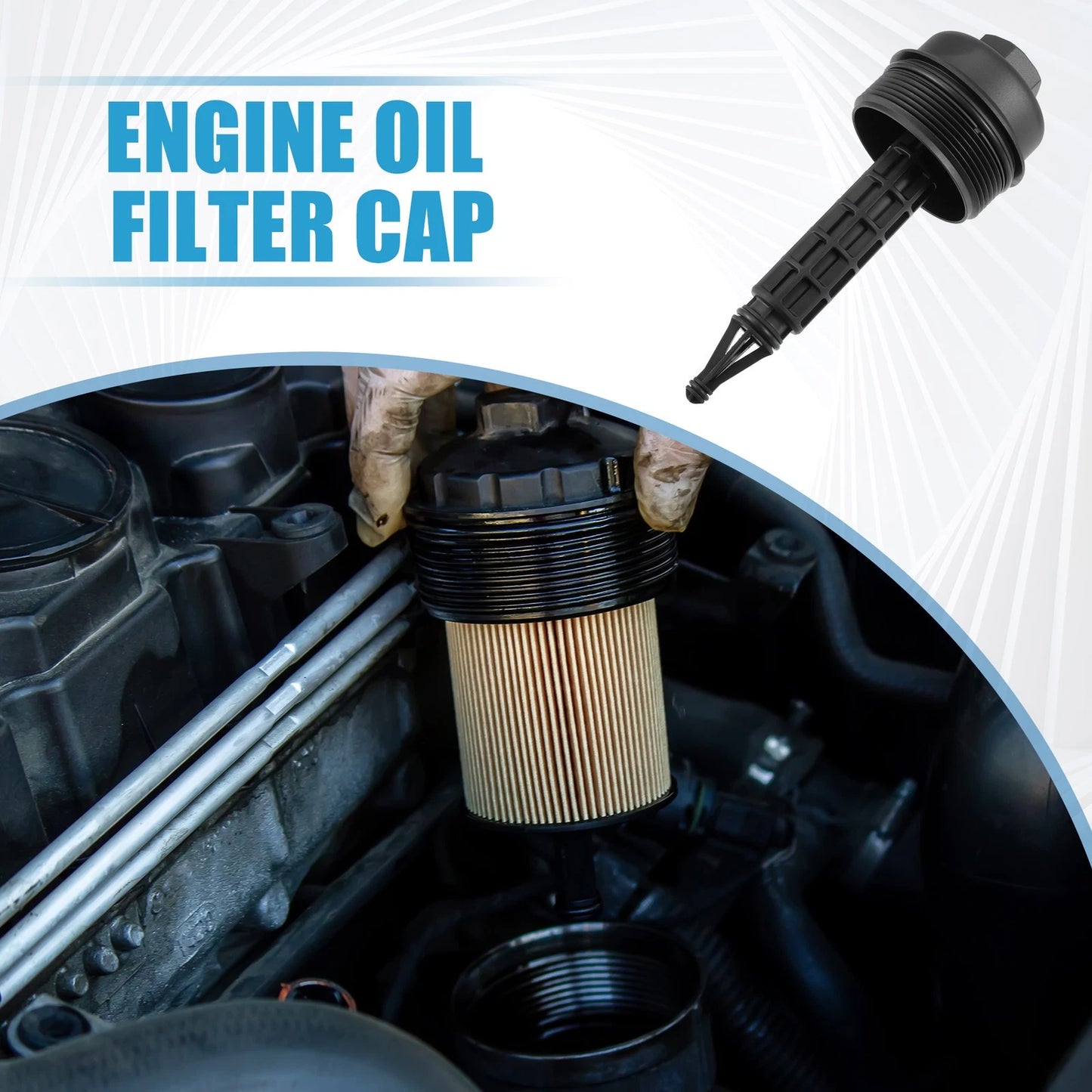 Engine Oil Filter Housing Cover for BMW E46 320d (2001-2005)