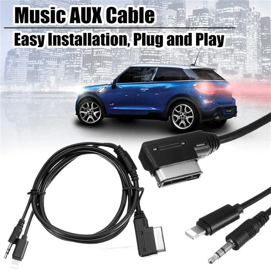 AUX Cable for 2009-2014 Mercedes B C E CL SL ML GL CLS SLS GLK SLK Class