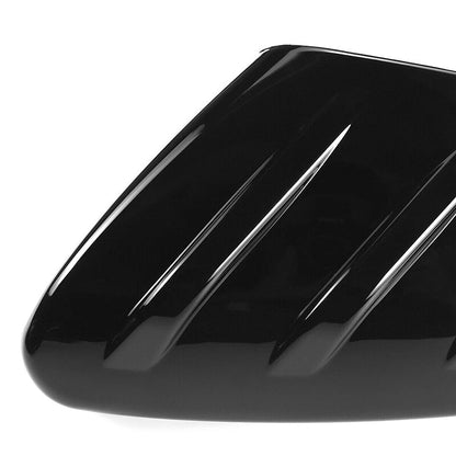 Gloss Black Add-On MU Style Side Mirror Cover Caps for Honda Civic (2016-2021)