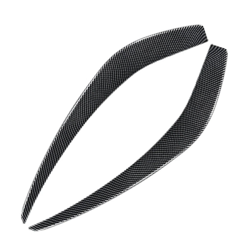 Carbon Fiber Black Front Bumper Side Air Vent Trims for Benz A Class (13-15)
