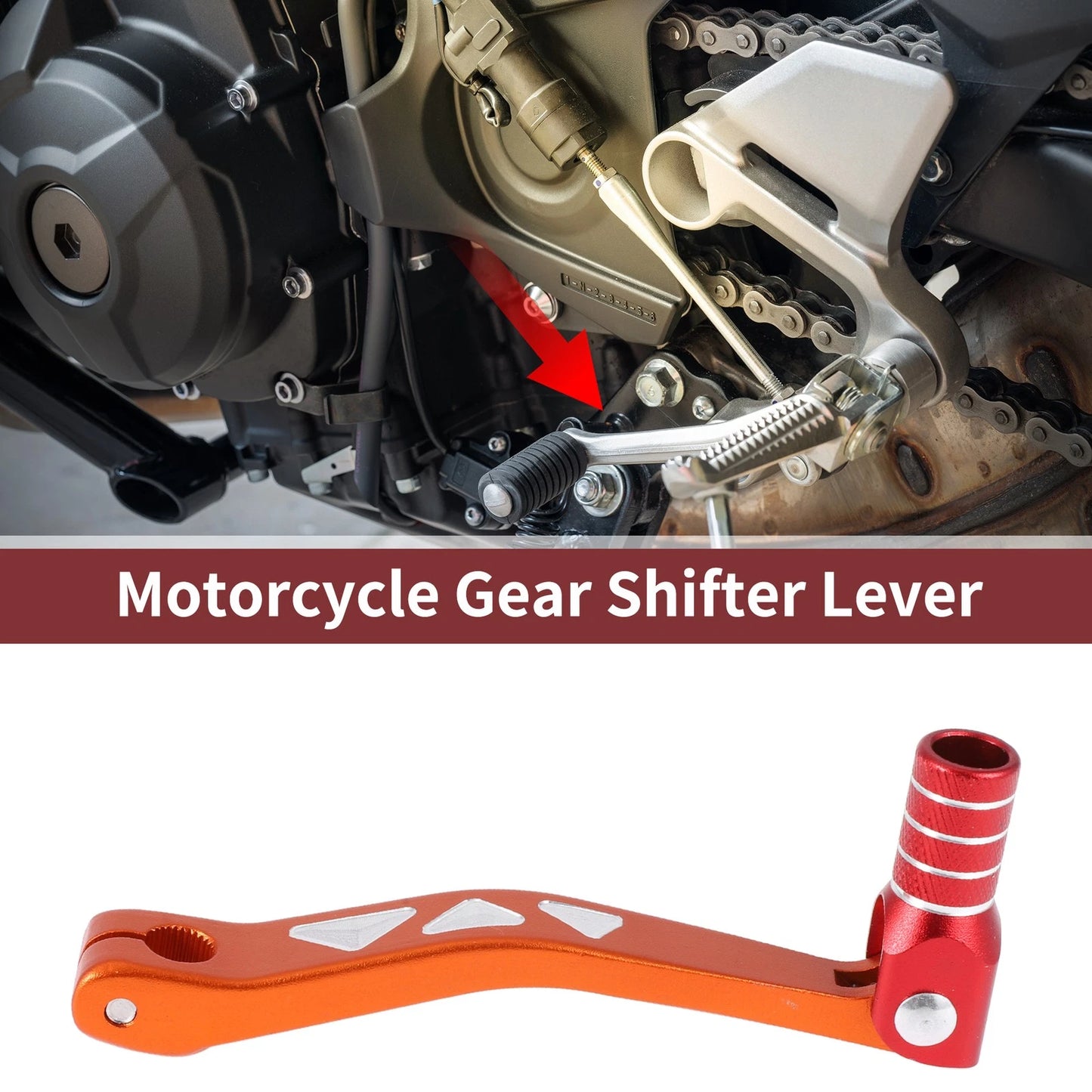 Folding Gear Shifter Levers / 1 pair / Shifter Levers for Yamaha TTR50
