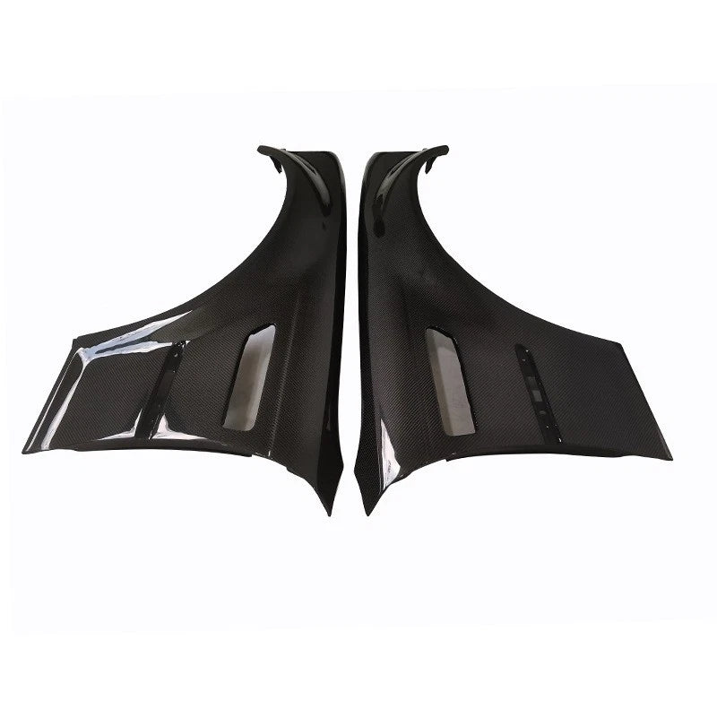 Real Carbon Fiber Front Vented Fenders Wings for BMW M3 E46 2001-2006 Gloss
