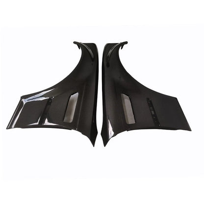 Real Carbon Fiber Front Vented Fenders Wings for BMW M3 E46 2001-2006 Gloss