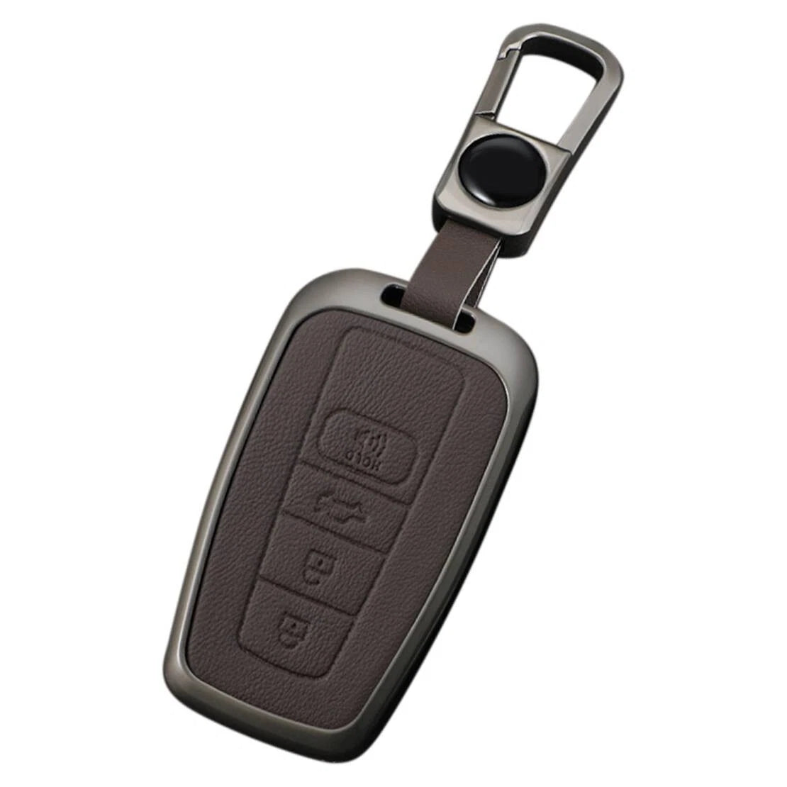 Brown Key Cover Housing Protector for Toyota Camry RAV4 Prius (2010-2023)