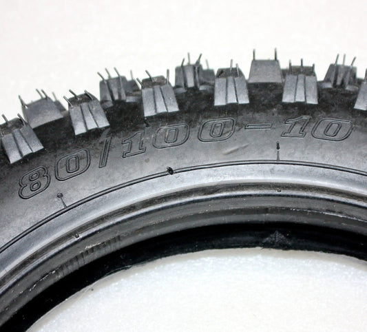 12" Front & 10" Rear Knobby Tires & Tubes for PIT PRO TRAIL Dirt Bike