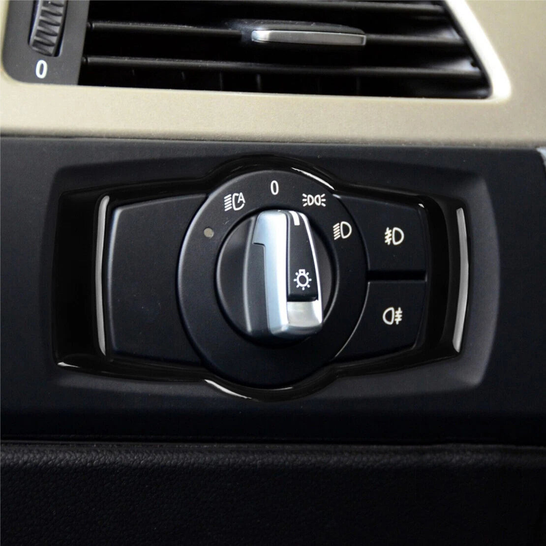 Headlight Switch Cover Trim for BMW 3 Series E90 E92 E93 (2005-2012)