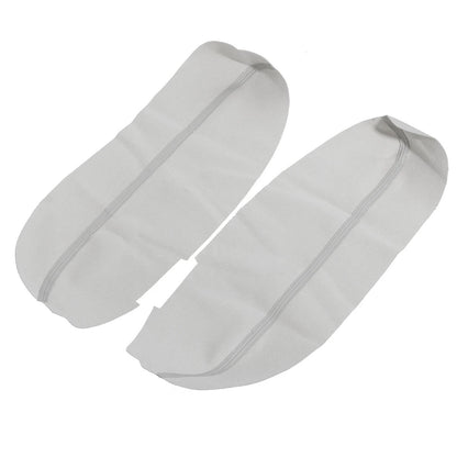 1 Pair Front Door Cover Trim Armrest Pad for Acura RL (2005 - 2012) Gray