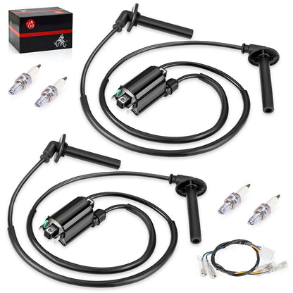 Ignition Coil w/Spark Plug Cap & Harness for Honda ST1100 (1991-2003)