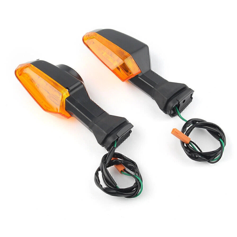 2 x Rear Turn Signal Indicator Amber Lights for Kawasaki Ninja 300 (2013-2017)