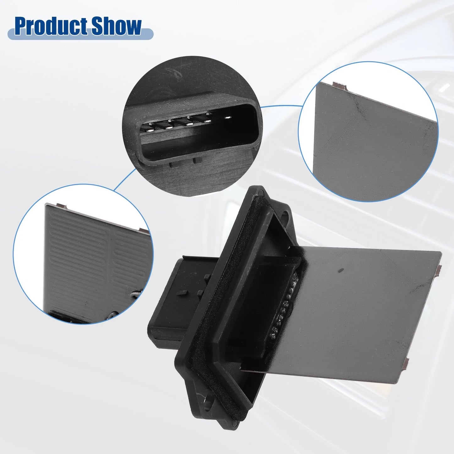 HVAC Blower Motor Resistor Replacement for Dodge Grand Caravan Black