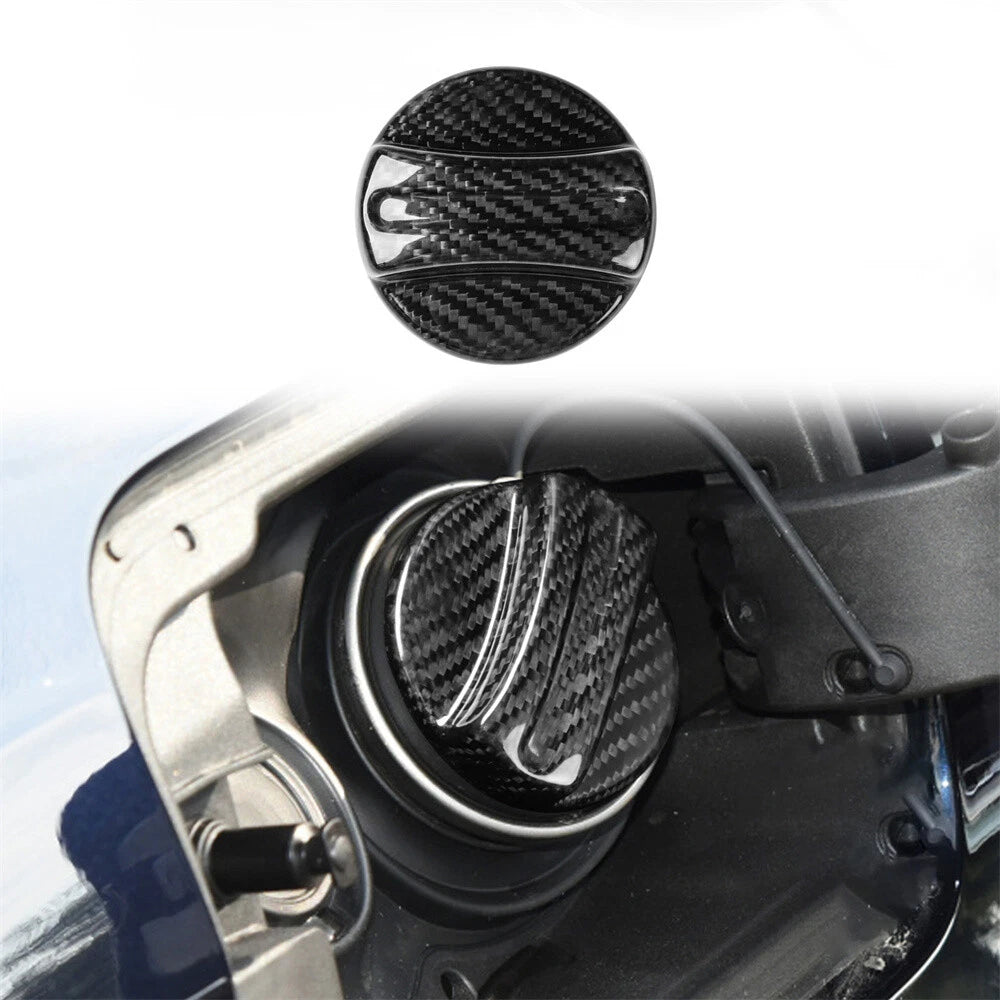 Carbon Fiber Gas Fuel Cap Cover for BMW 3 Series F30 E36 E46 E39 E90 E92 E93