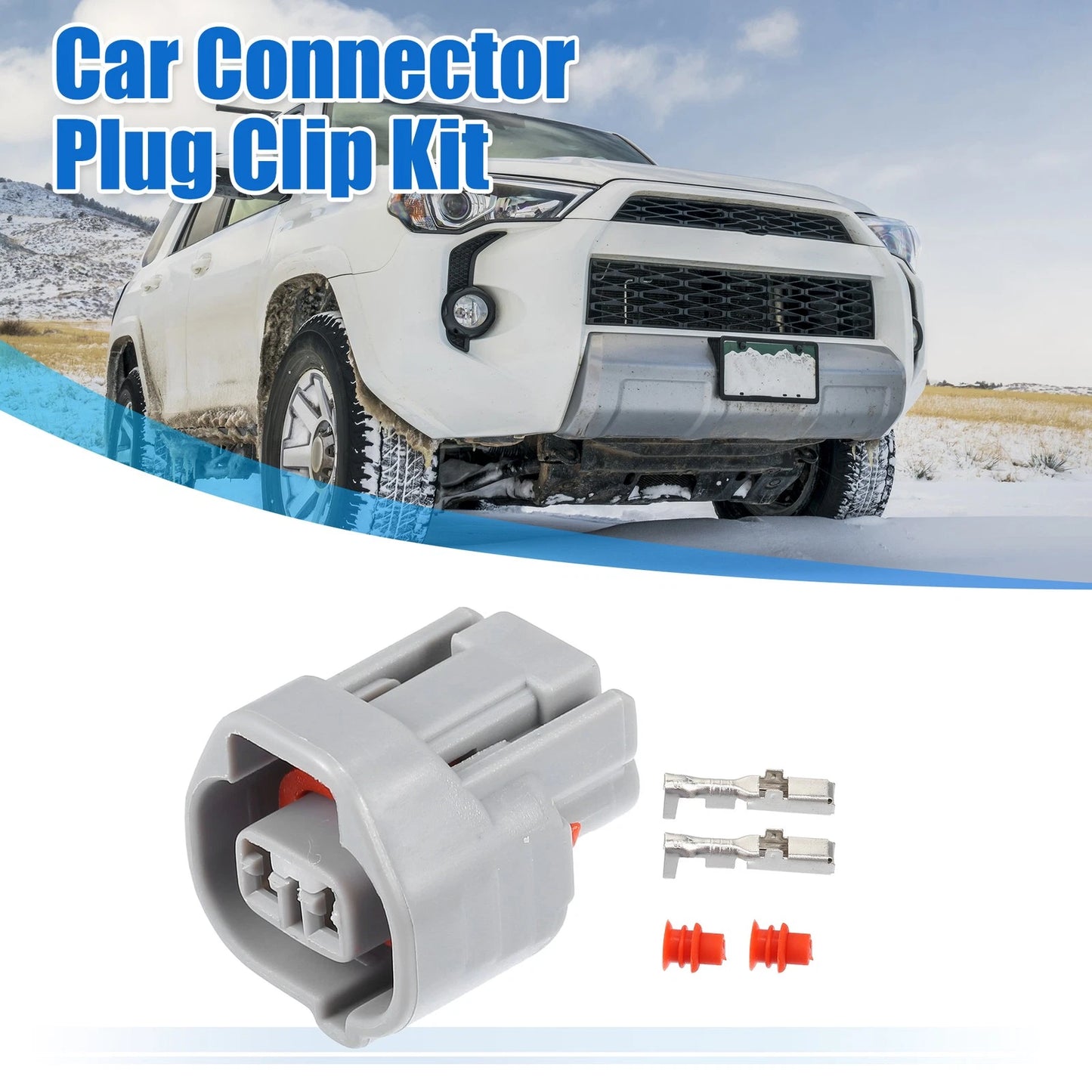 2 Pin Side Marker Light Connector Adapter for Toyota