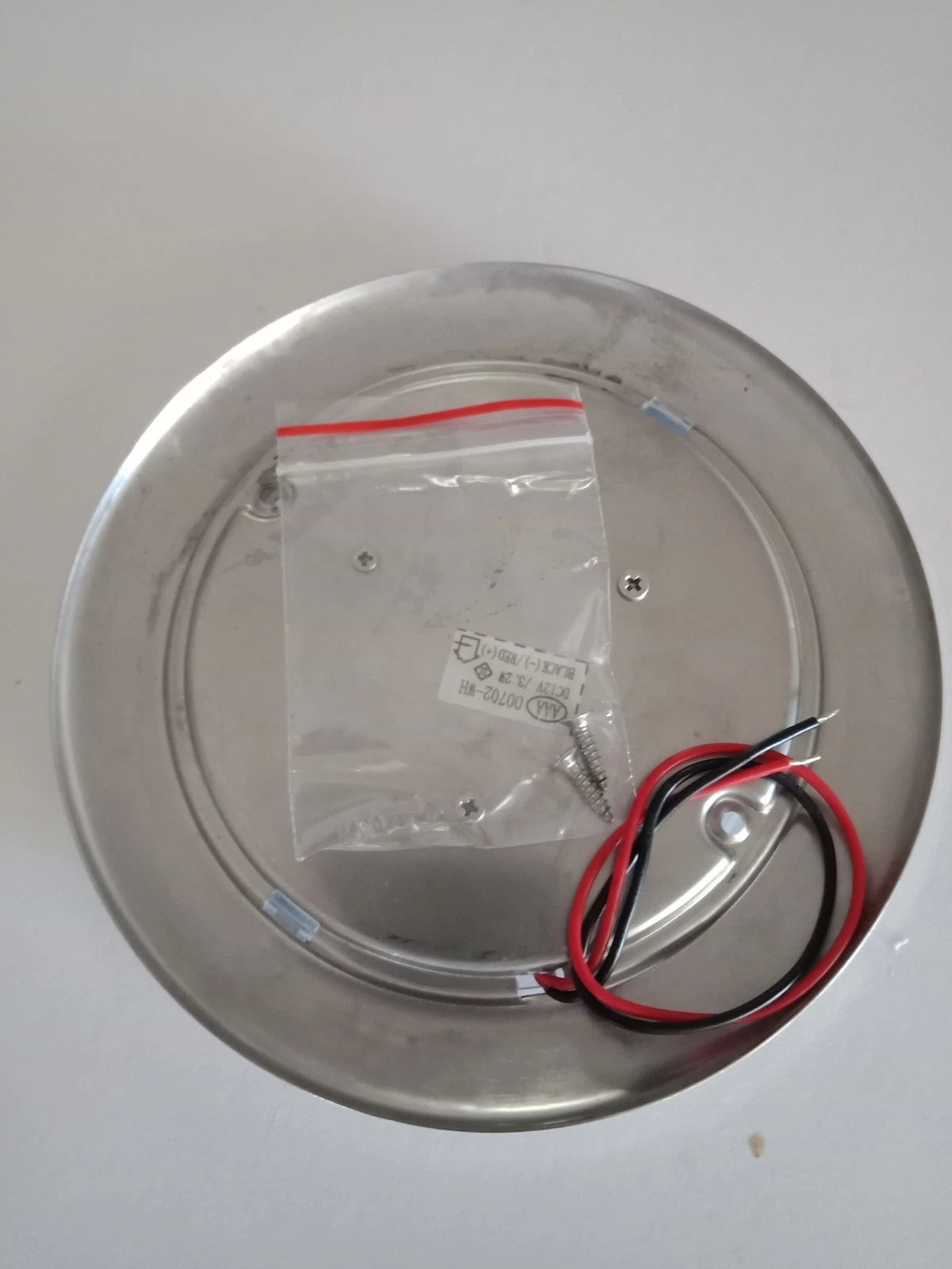 9 LED Cabin Light 12V Super Bright 162 Lumen Slim Line Stainless Surround
