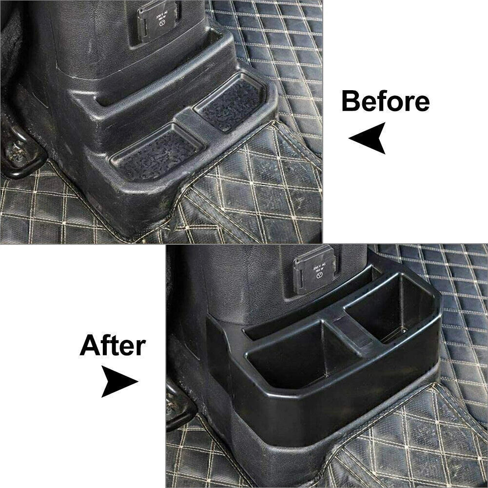 Rear Cup Drink Holder Organizer for Jeep Wrangler JL (2018-2020)