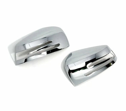 Chrome Side Door Mirror Covers for Mercedes Benz GLK-Class (2008-2012)