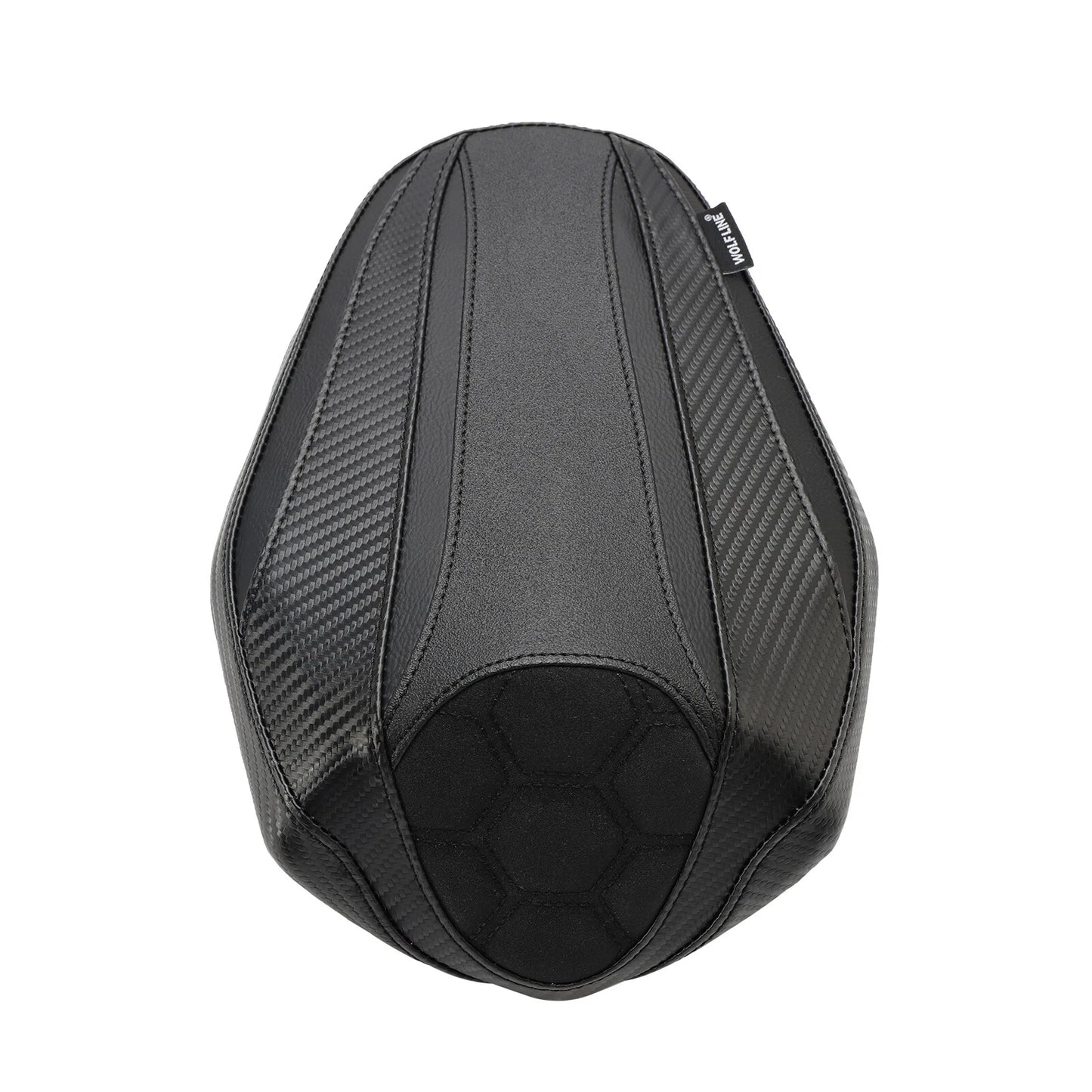 Passenger Rear Seat Cushion Black for Kawasaki ZX-4R (2023)