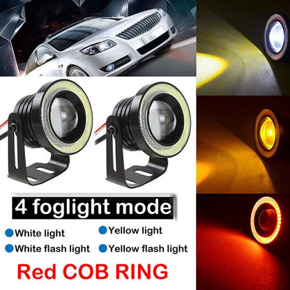 3.5" LED Fog Light Projector Driving Lamp Kit