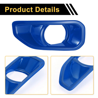 Fog Light Grills for Jeep Wrangler JL Gladiator (2018-2023) - 1 Pair Blue