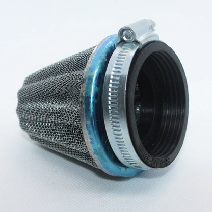 54mm Chrome Steel Pod Air Filter for PIT Trail Quad Dirt Bike ATV Dune Buggy