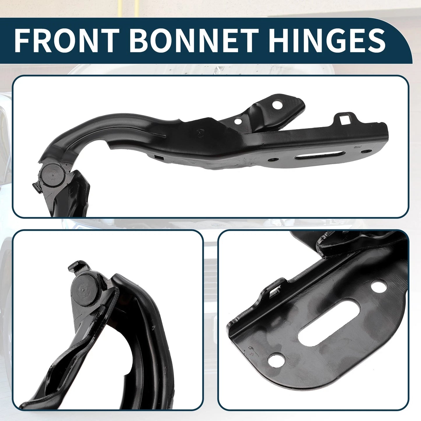 Hood Hinges for Honda Accord 2018-2022 Front Bonnet Bracket 1 Pair
