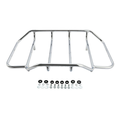 Chrome Trunk Luggage Rack for Harley Electra Street Road King Glide Touring