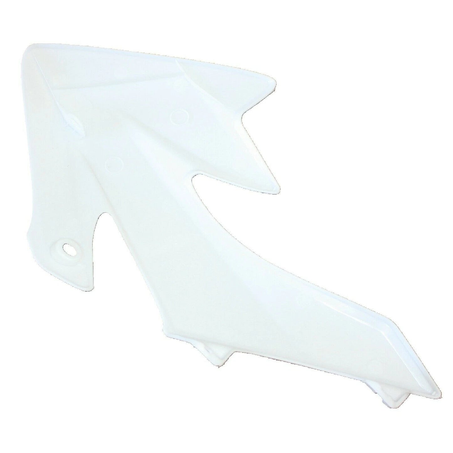 White Plastic Front Tank Side Guard Fender for CRF50 Pit Pro Dirt Bike