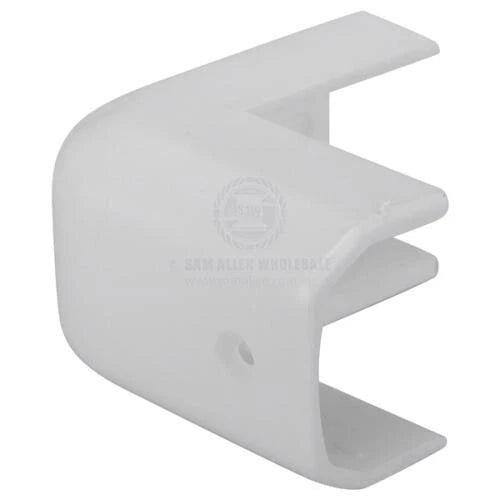 Gunwale Corner Cap Plastic White 42mm x 32mm Angled for Various Models