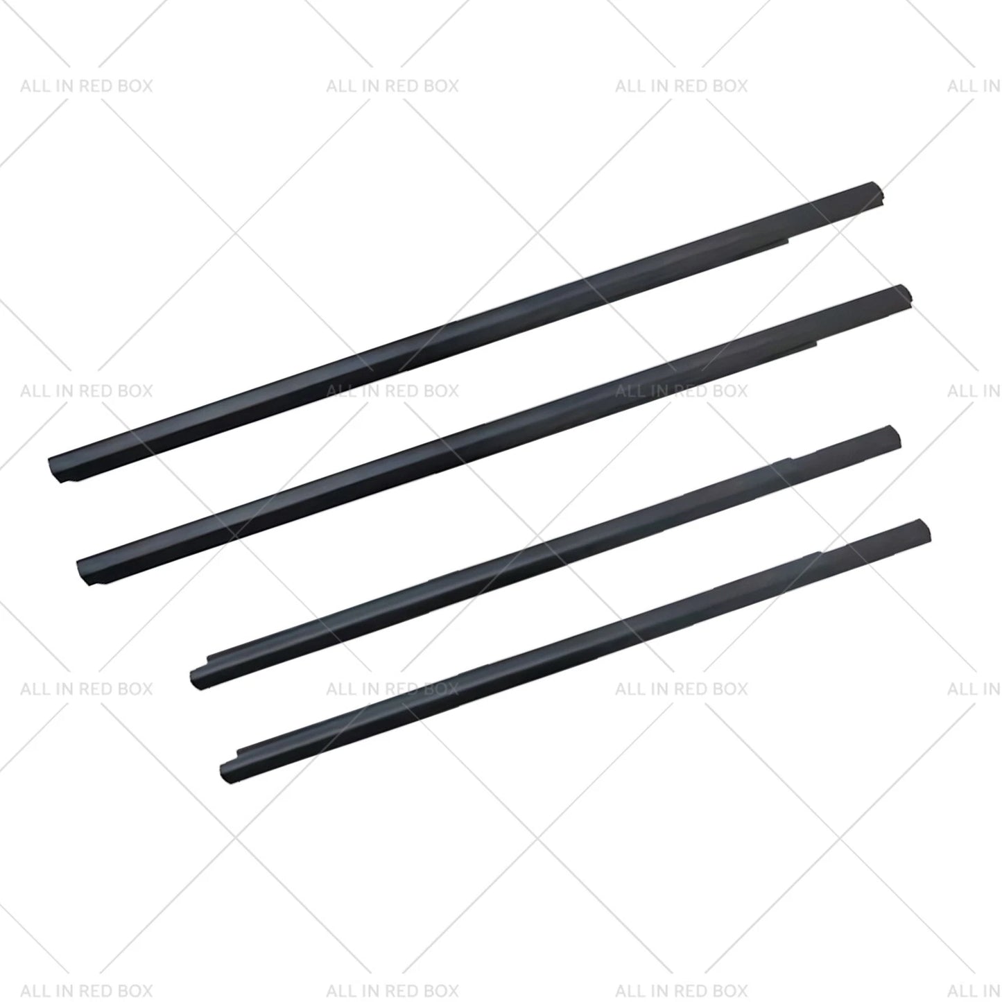 4 x Outer Door Window Rubber Seals for Ford Ranger (2012-2021)