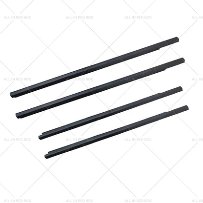 4 x Outer Door Window Rubber Seals for Ford Ranger (2012-2021)