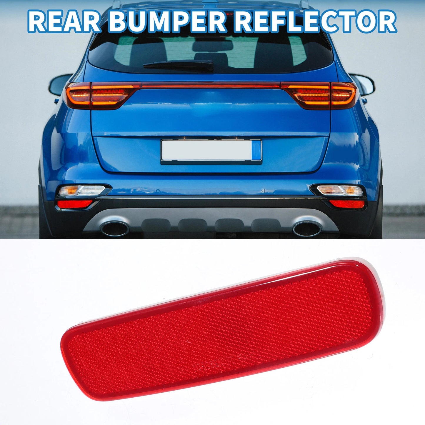 Rear Right Bumper Reflector for Toyota Land Cruiser (1998-2007)