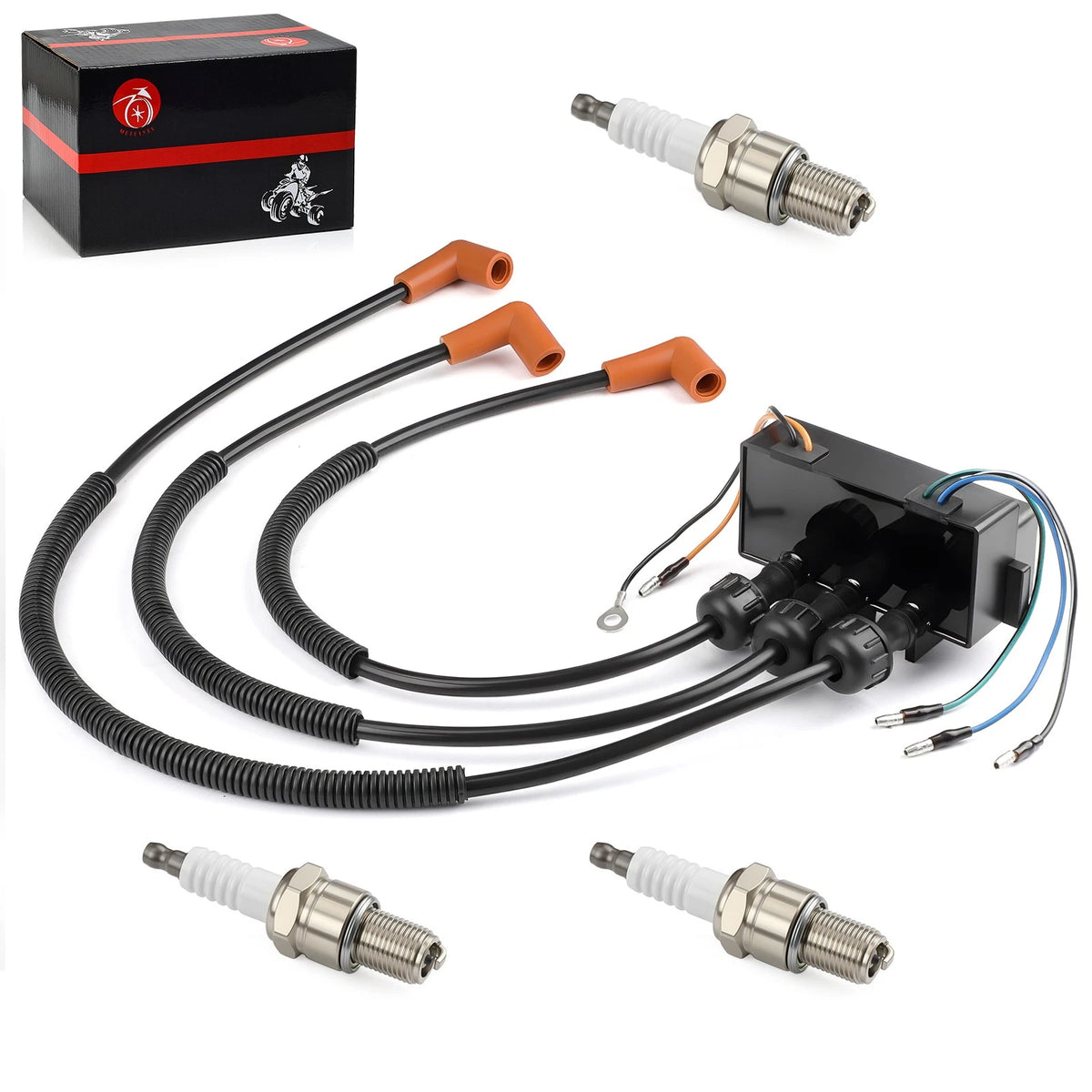 Ignition Coil & Wires for Polaris Genesis/Virage/TX/SLX/SLTX Pro 1200 (1999-2002)