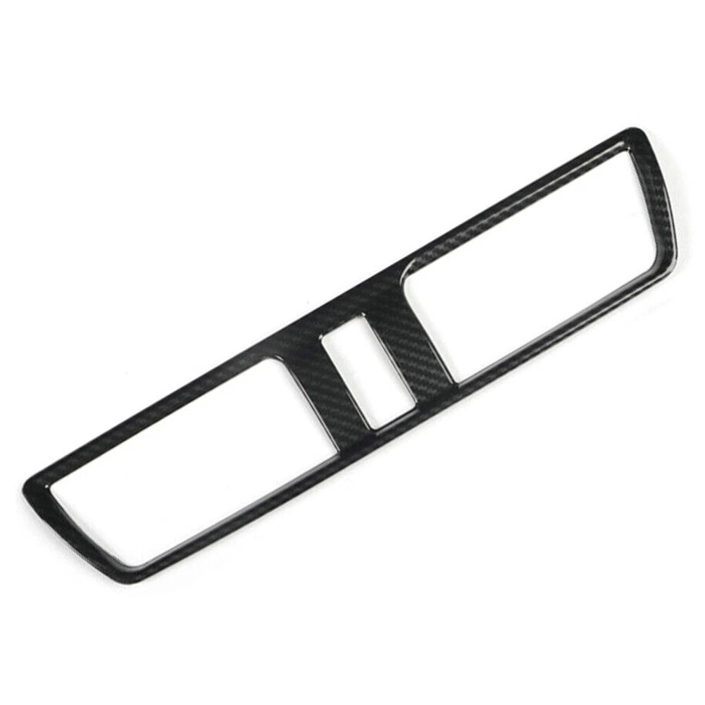 Carbon Fiber Style Middle Air Outlet Trim Cover for Mazda 3 Axela (2014–2019)