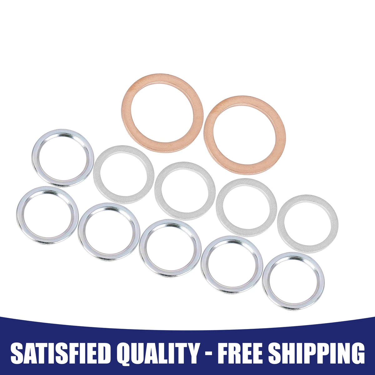 Oil Drain Plug Gaskets for Toyota (12 pcs) (1990-2023)