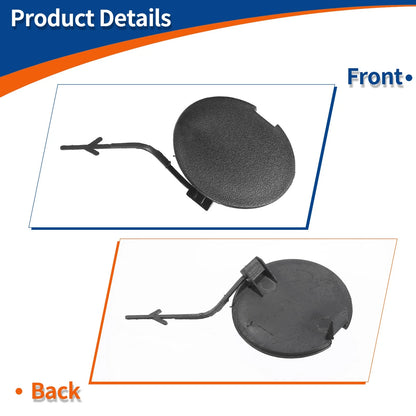 Tow Hook Cover for Jeep Renegade (2015-2018) Unpainted