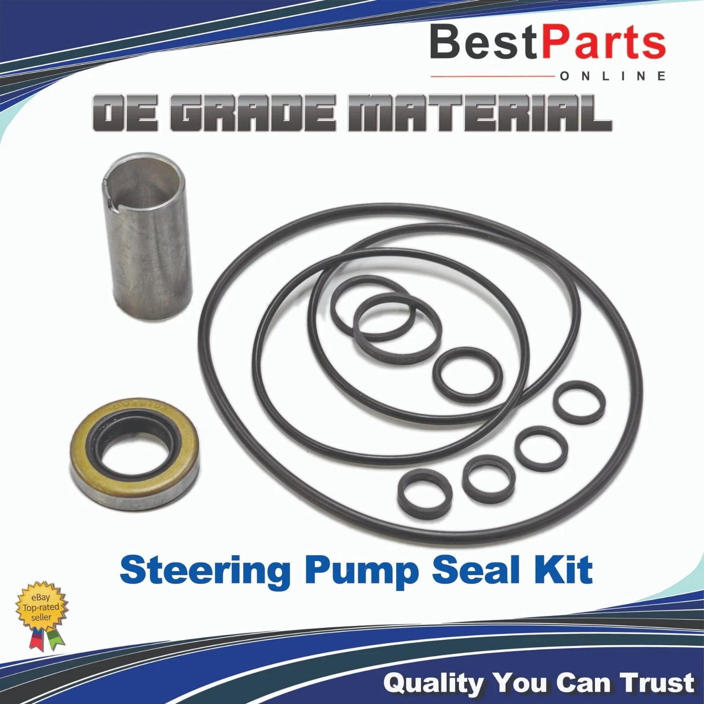 Seal Kit Power Steering Pump for Cadillac