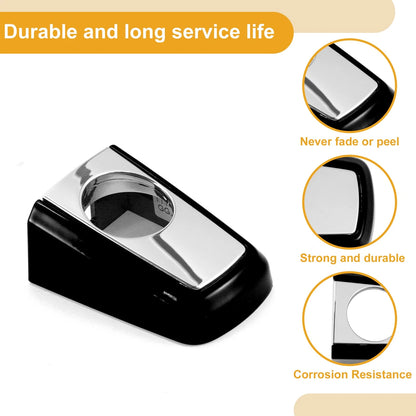 Exterior Door Handle Cover Trim for Buick Regal LaCrosse Encore Black ABS