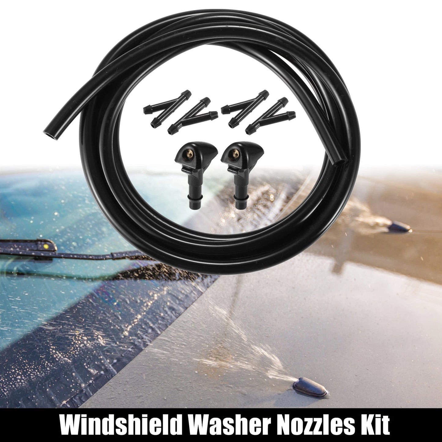 Windshield Wiper Washer Nozzle Spray Jet for Nissan Frontier (2005-2023)
