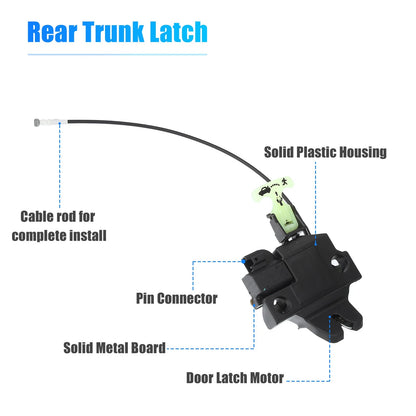 Rear Boot Lock Actuator for Toyota Camry (2012-2014)