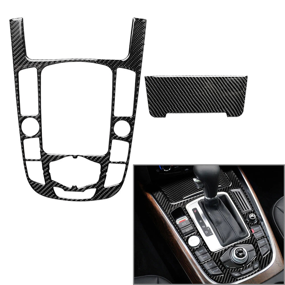 Center Console Gear Shift Panel Cover Trim for Audi Q5, A4, A5, SQ5, S4, S5 (2008-2023)