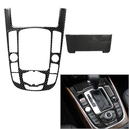 Center Console Gear Shift Panel Cover Trim for Audi Q5, A4, A5, SQ5, S4, S5 (2008-2023)