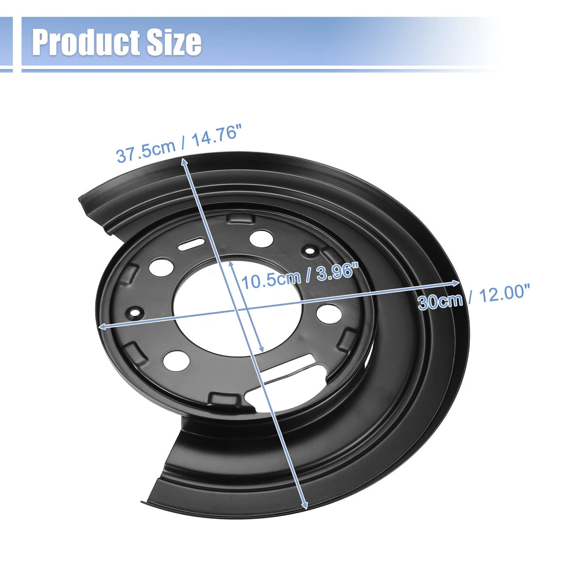 Rear Brake Dust Shield Backing Plates for Ford F250 Super Duty (1999-2010)