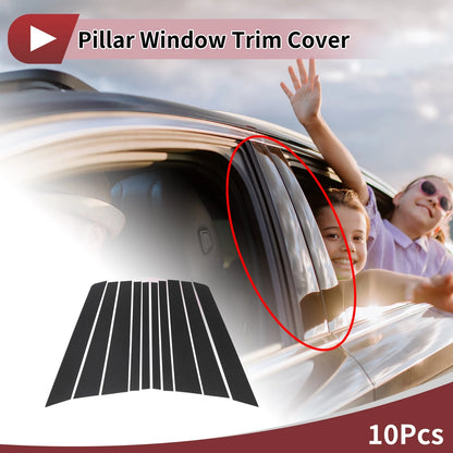 10 x Door Pillar Window Trim for Land Rover Range Rover (2002-2012)