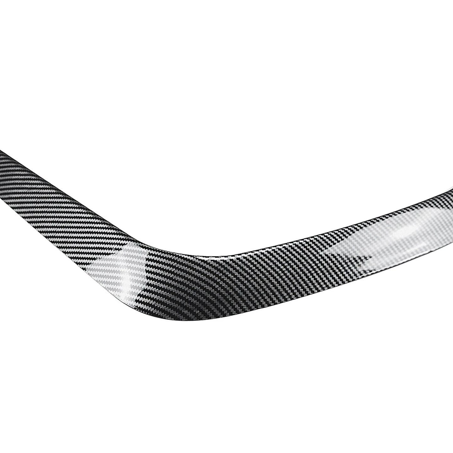 2 x Carbon Style Front Bumper Side Air Vent Trims for BMW X6 (2019-2022)