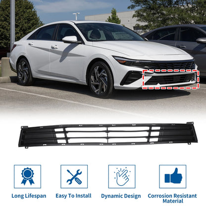 Lower Front Bumper Grille for Hyundai Elantra (2008-2010)