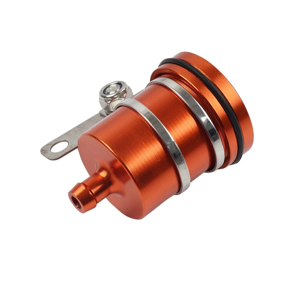 Orange Rear Brake Fluid Reservoir Clutch Oil Cup for Yamaha YZF R1 R3 R6 R25