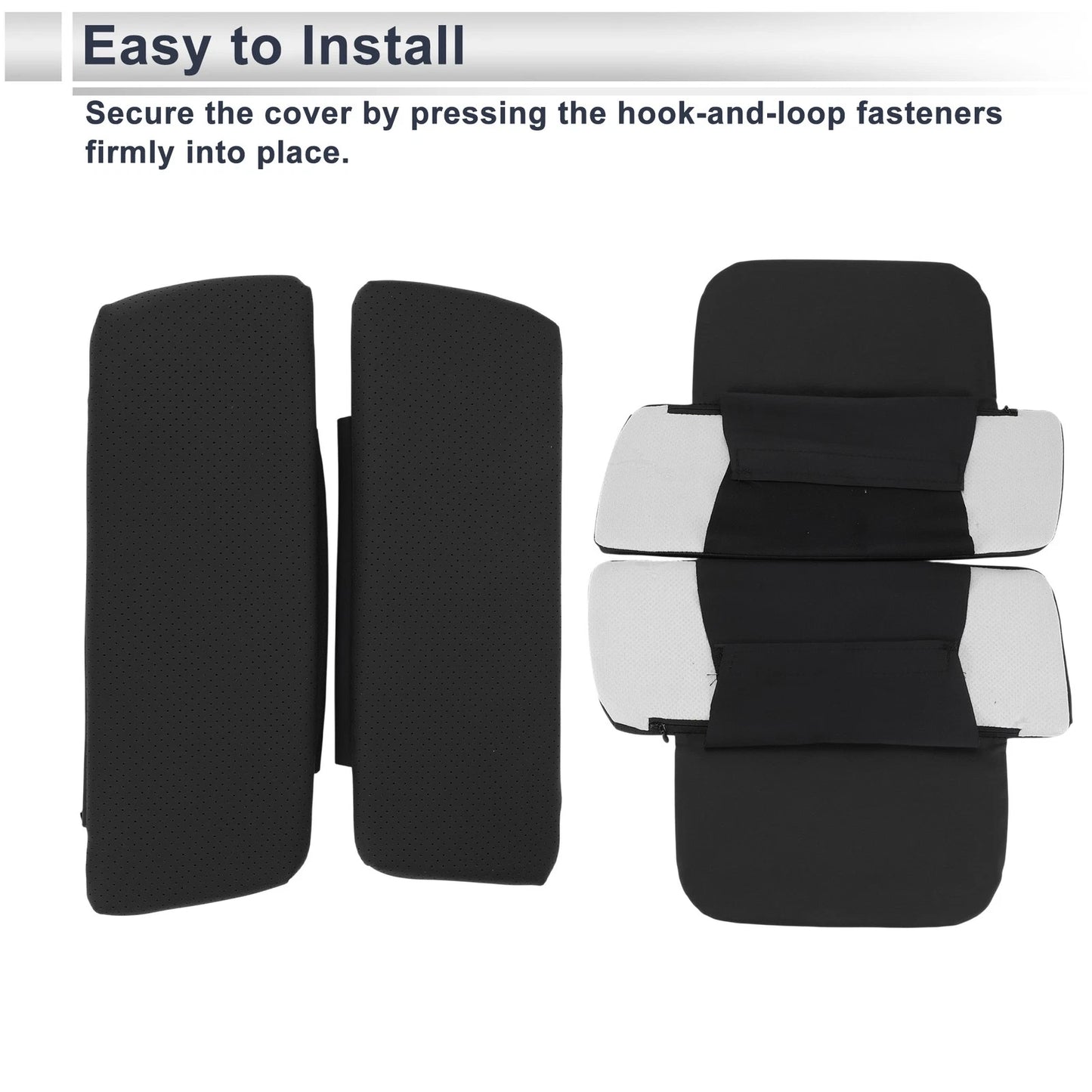 Car Center Console Cover for BMW X5 (2019-2024) - Black Storage Bag Set