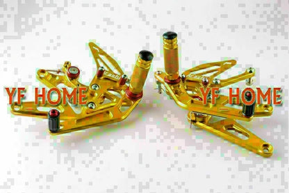 Rear Set Rearset for Yamaha YZF R1 2004-2006 - Gold Motorcycle Parts