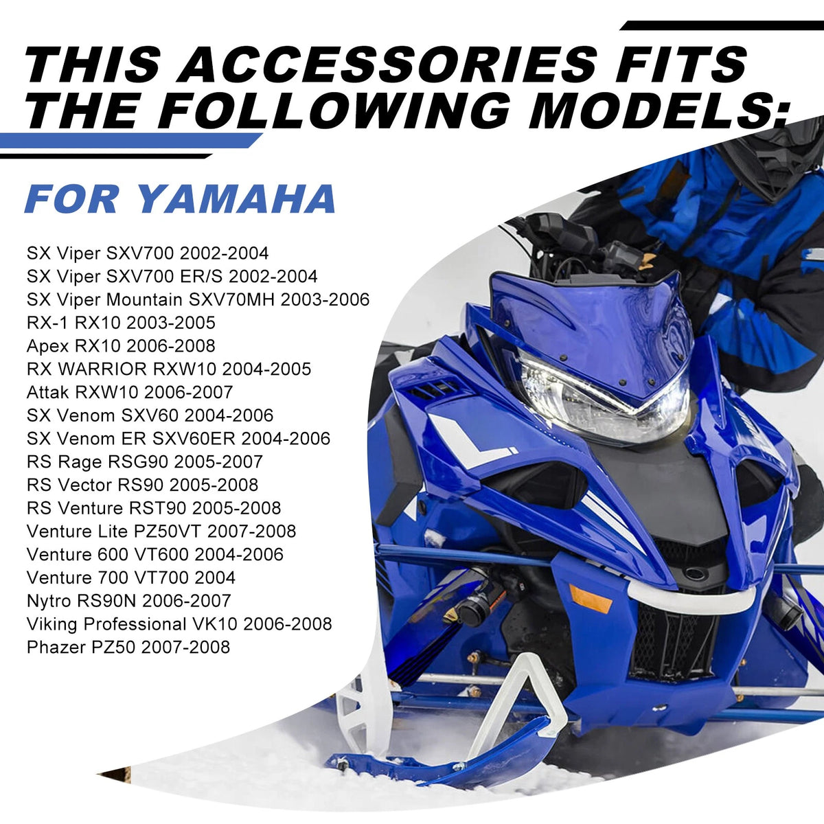 Speed Sensor for Yamaha RS Rage Vector Venture RSG90 RS90 RST90 (2005–2008)